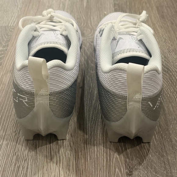 Nike Vapor Edge Speed 360 2 Football Cleats Mens 8 White Silver DA5455-102 - Picture 5 of 7